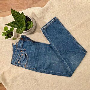Madewell High-Rise Slim Boyjean | 28